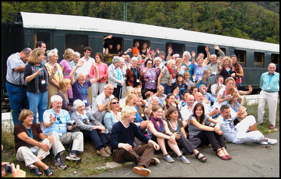 Some of the Children with second and third generations.